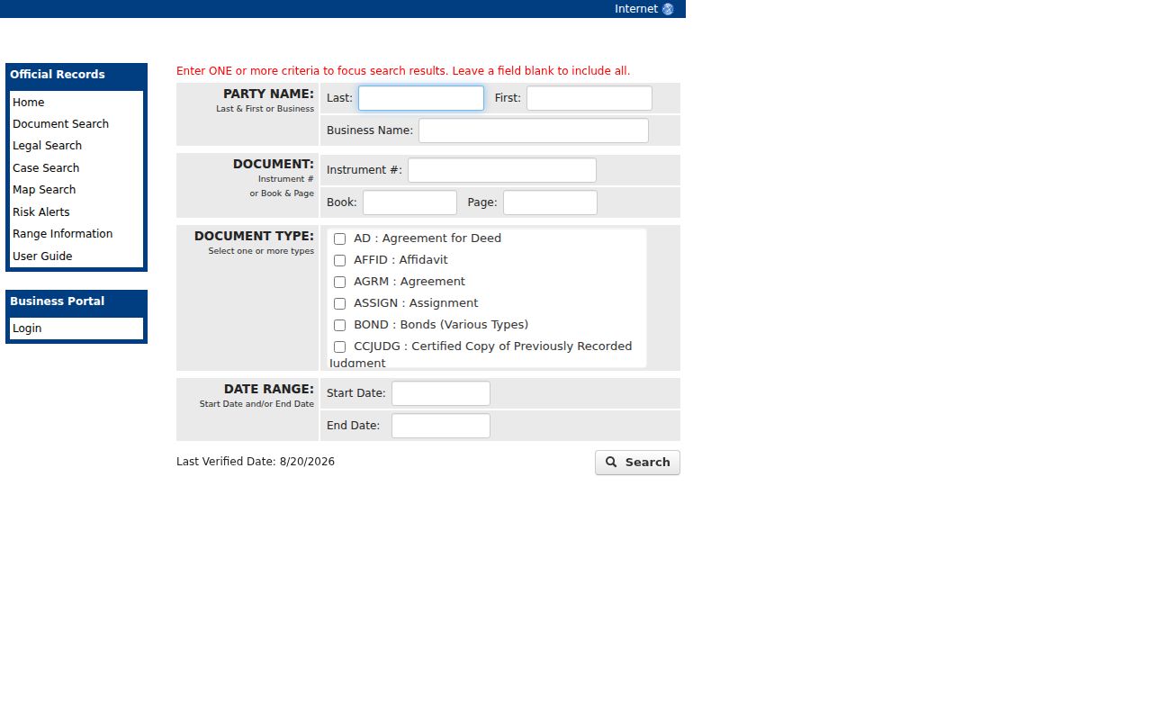 Collier County residents directory official records search